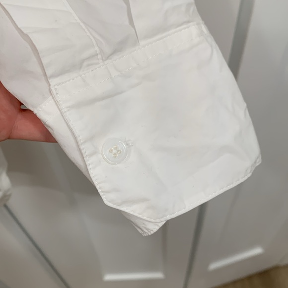 Jenni Kayne Button Down Boyfriend Shirt White Size Small - Picture 5 of 5